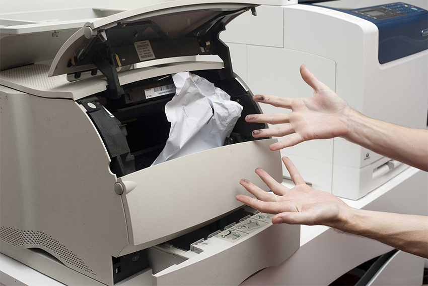 xerox printer paper jam