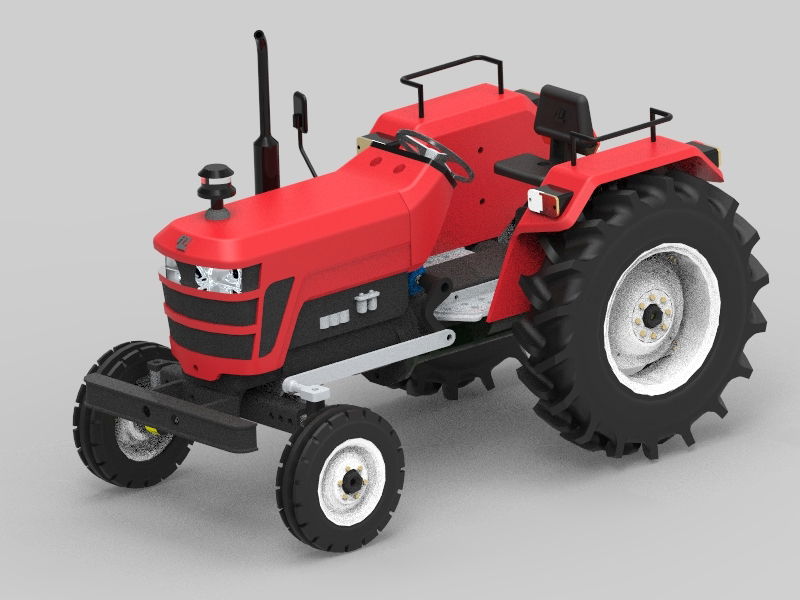 scale rc tractor