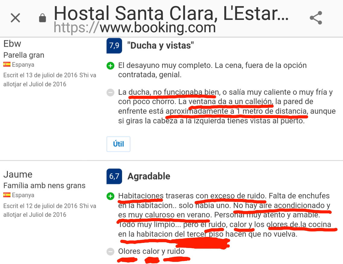 Booking Hostal Santa Clara l'Estartit