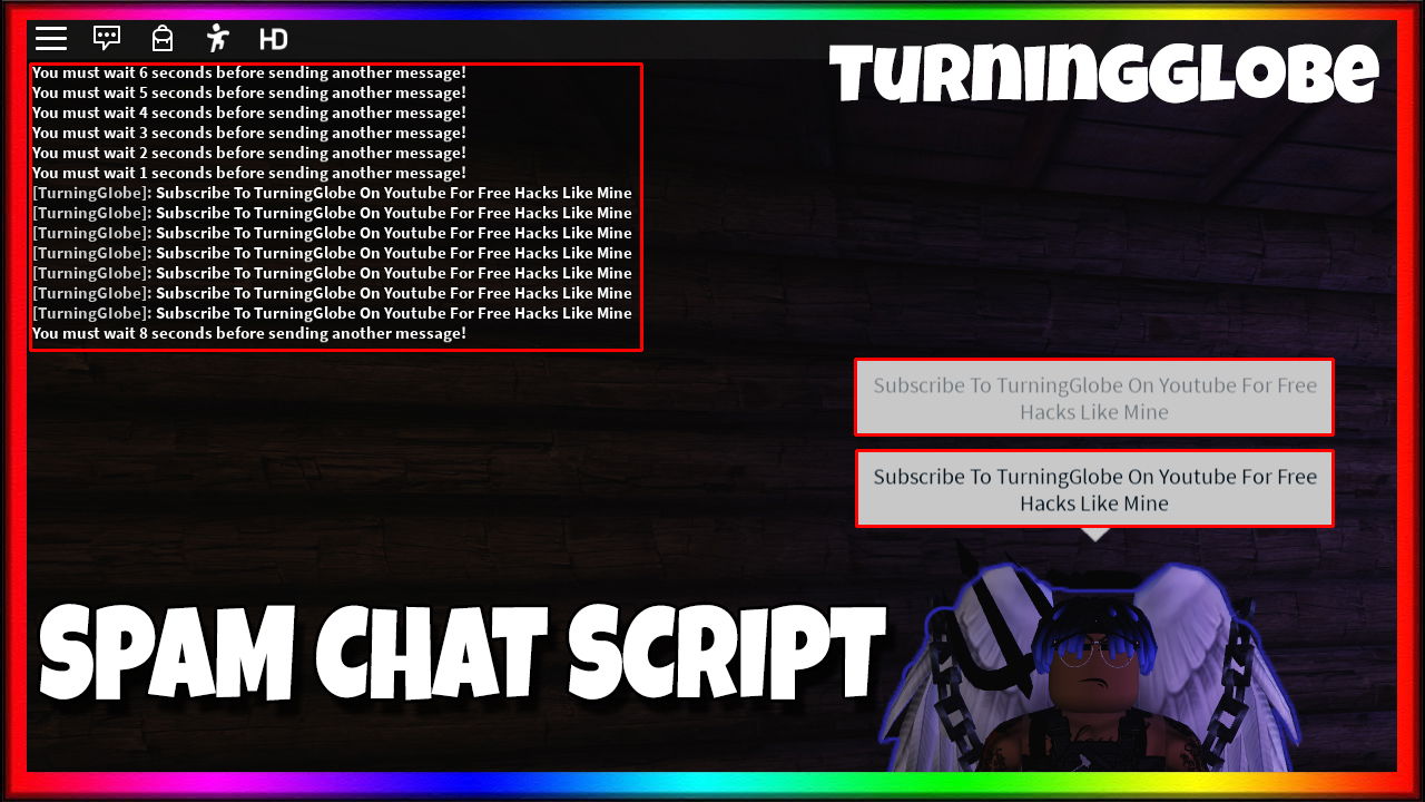 roblox spam chat script