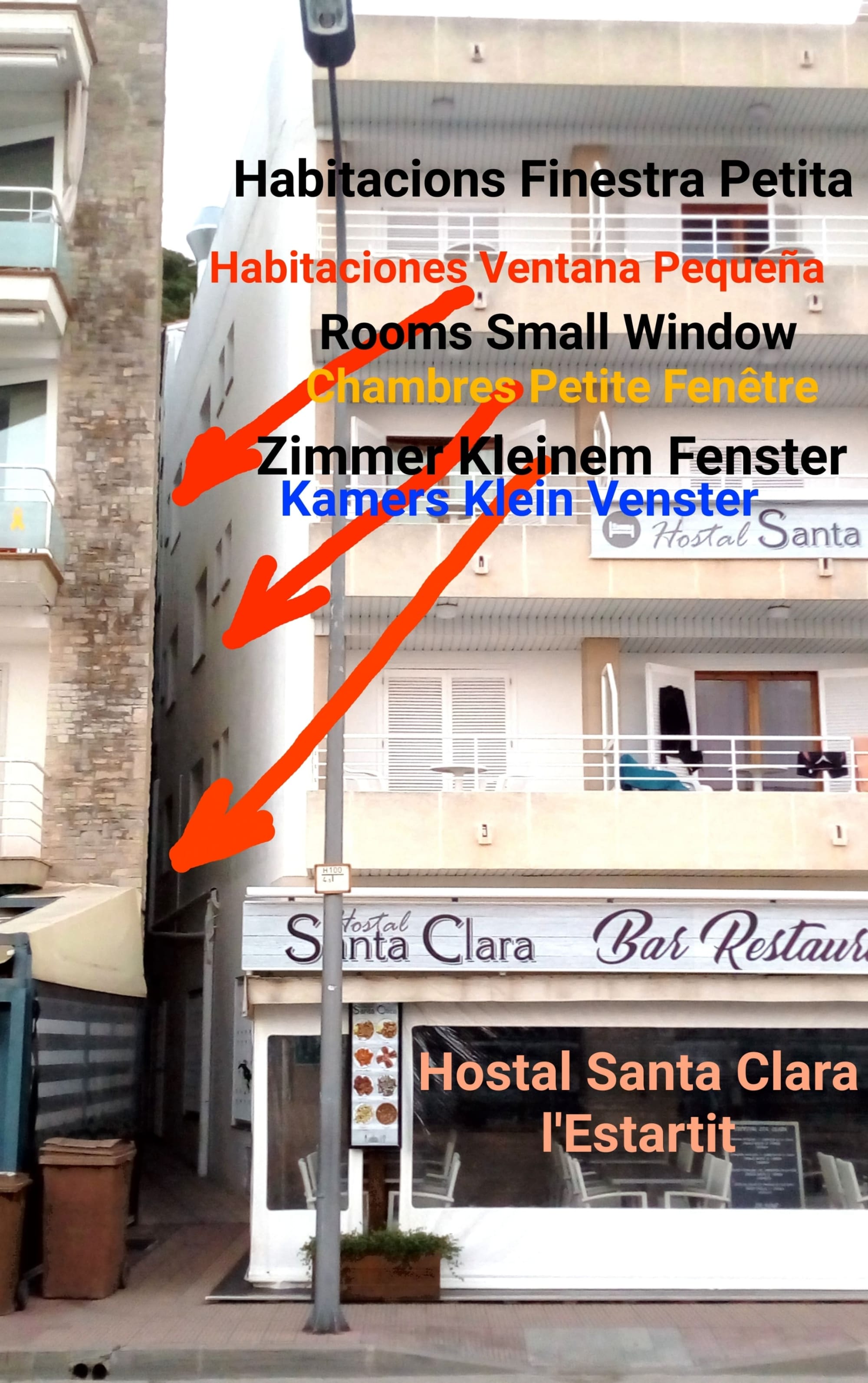 hostal santa clara l'estartit costa brava
