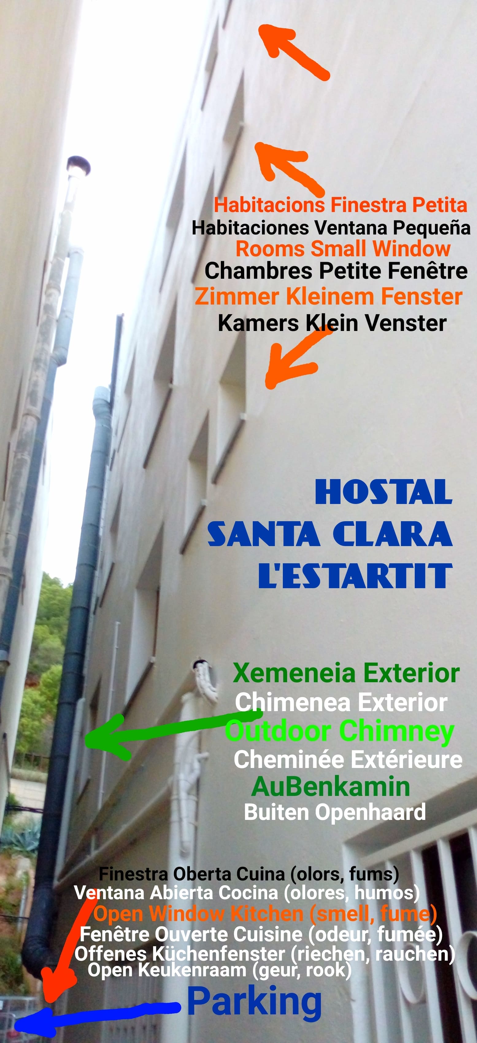 hostal santa clara estartit