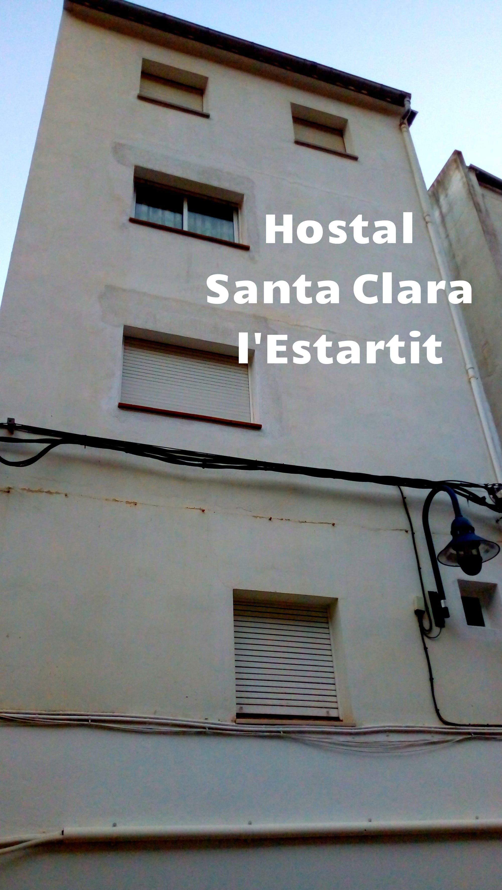 hostal santa clara estartit back