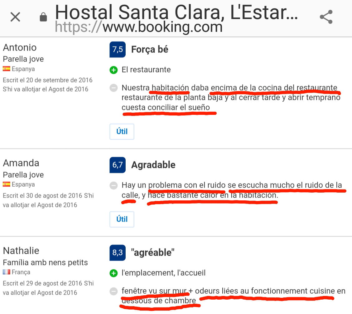 Chambre Hostal Santa Clara Estartit