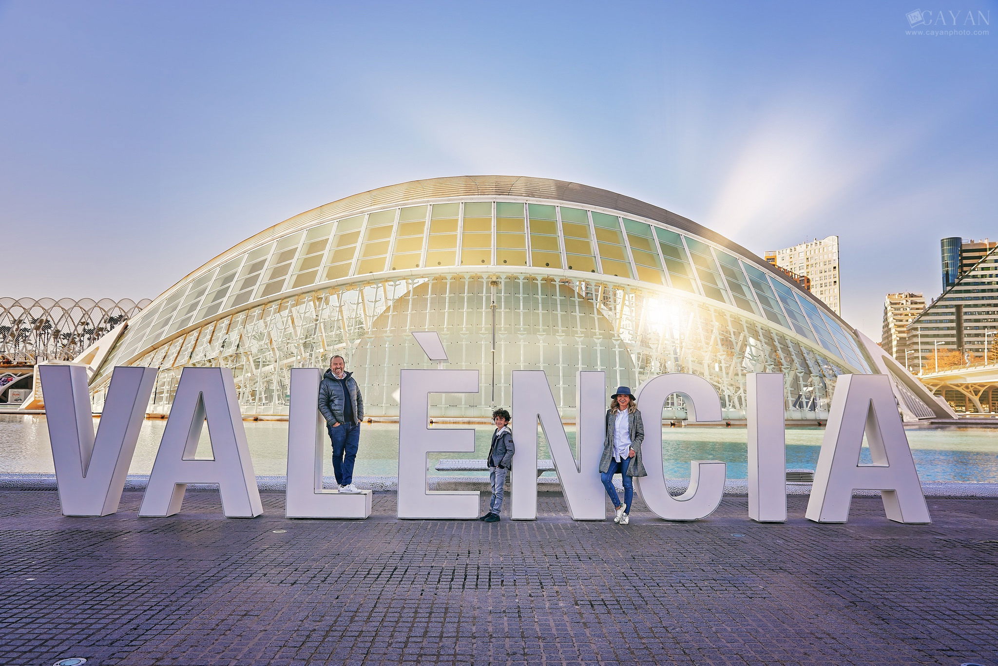 With the family Ana Sueli, Rafa & Rafinha.