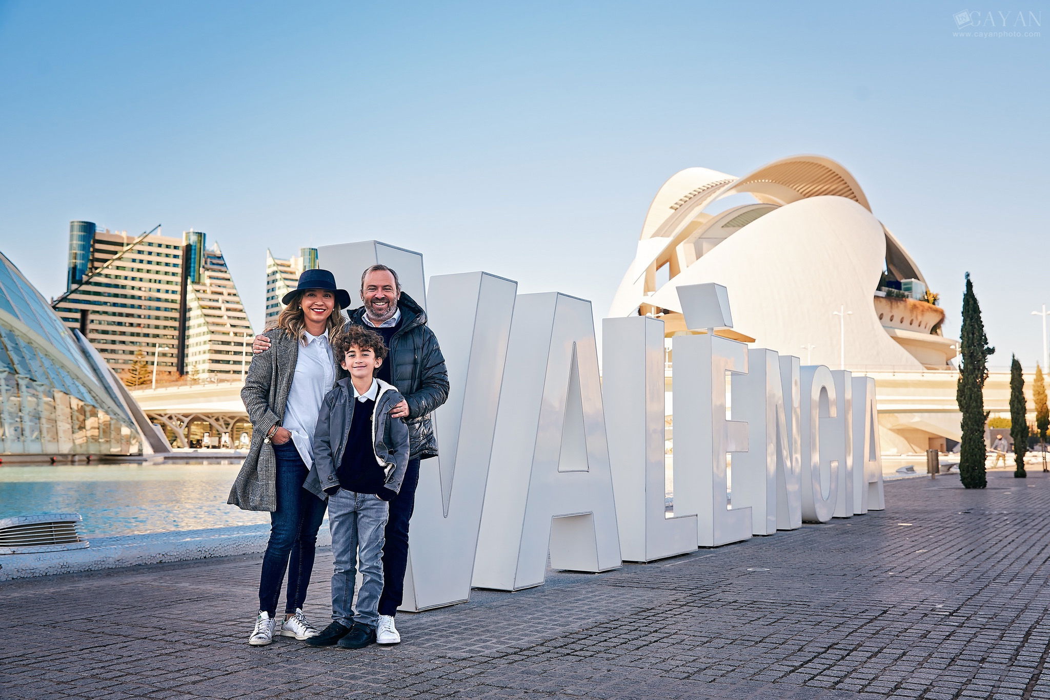 With the family Ana Sueli, Rafa & Rafinha.