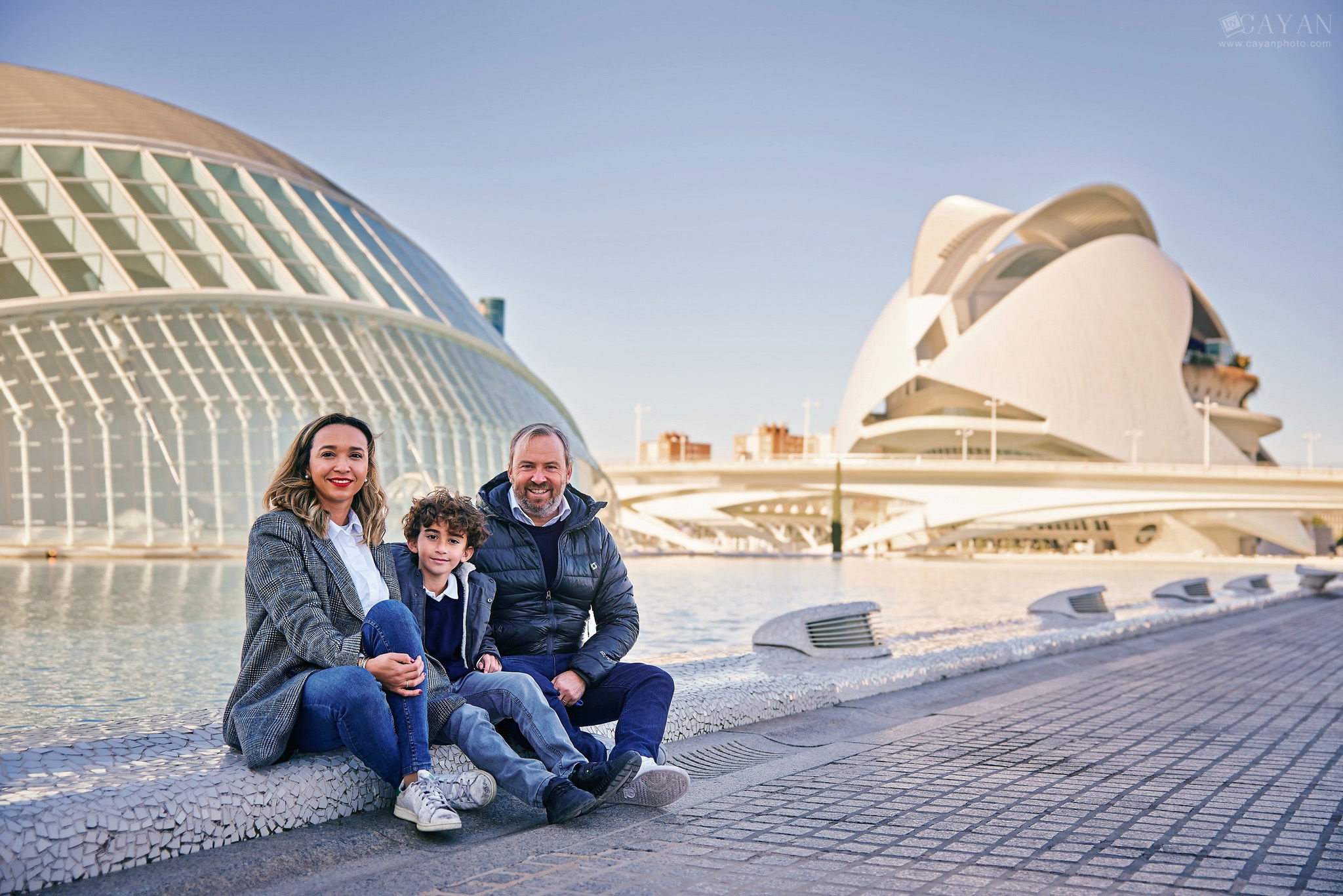 With the family Ana Sueli, Rafa & Rafinha.