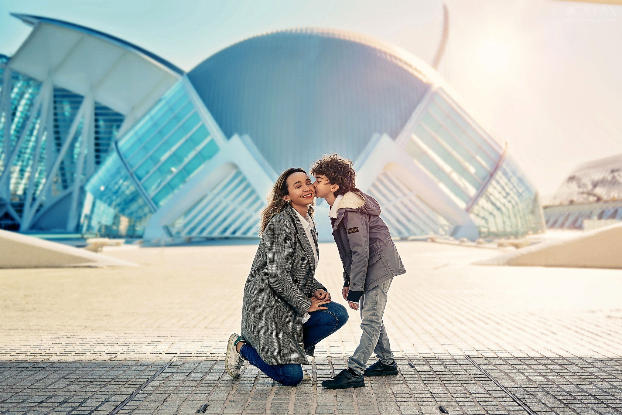 With the family Ana Sueli, Rafa & Rafinha.