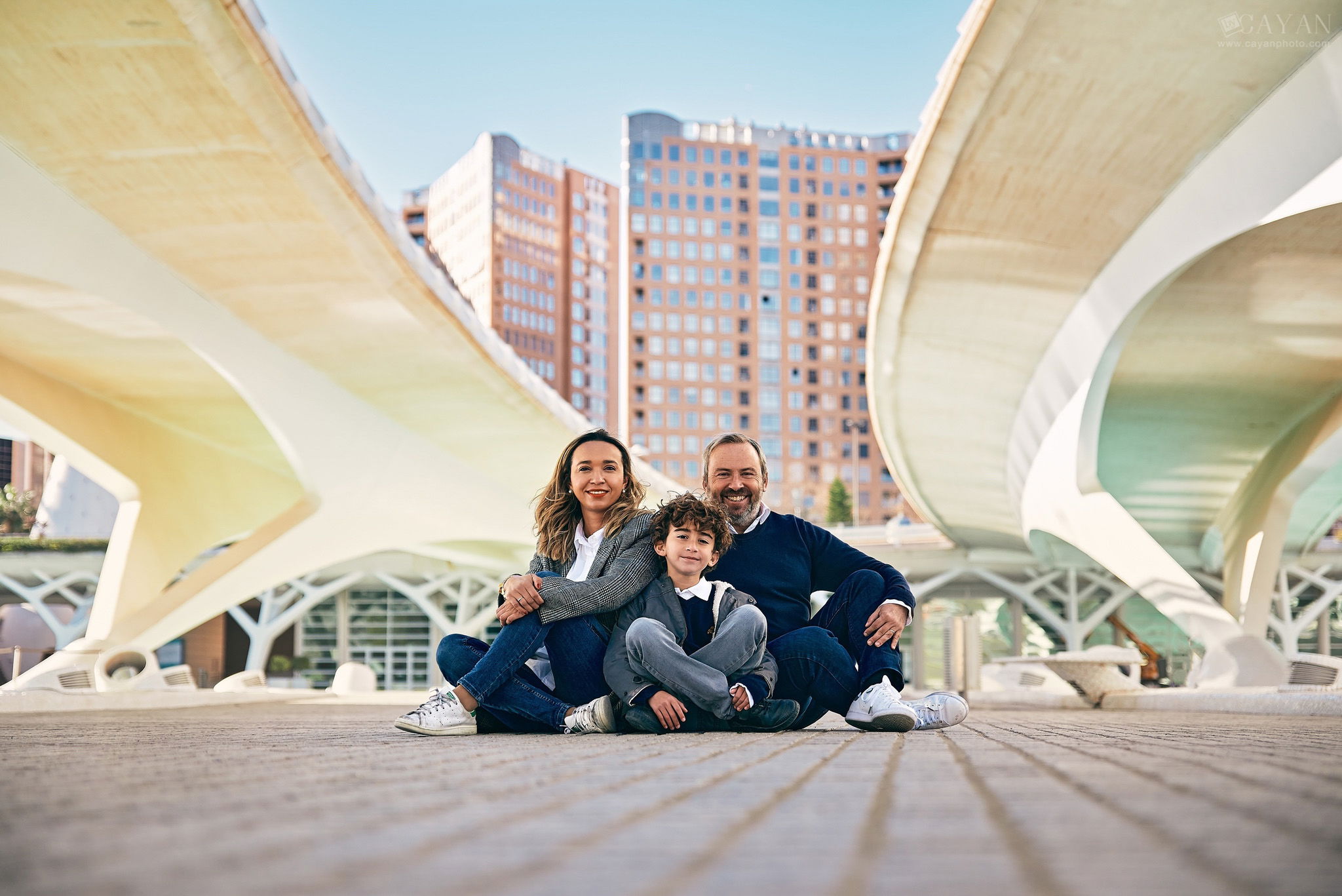 With the family Ana Sueli, Rafa & Rafinha.