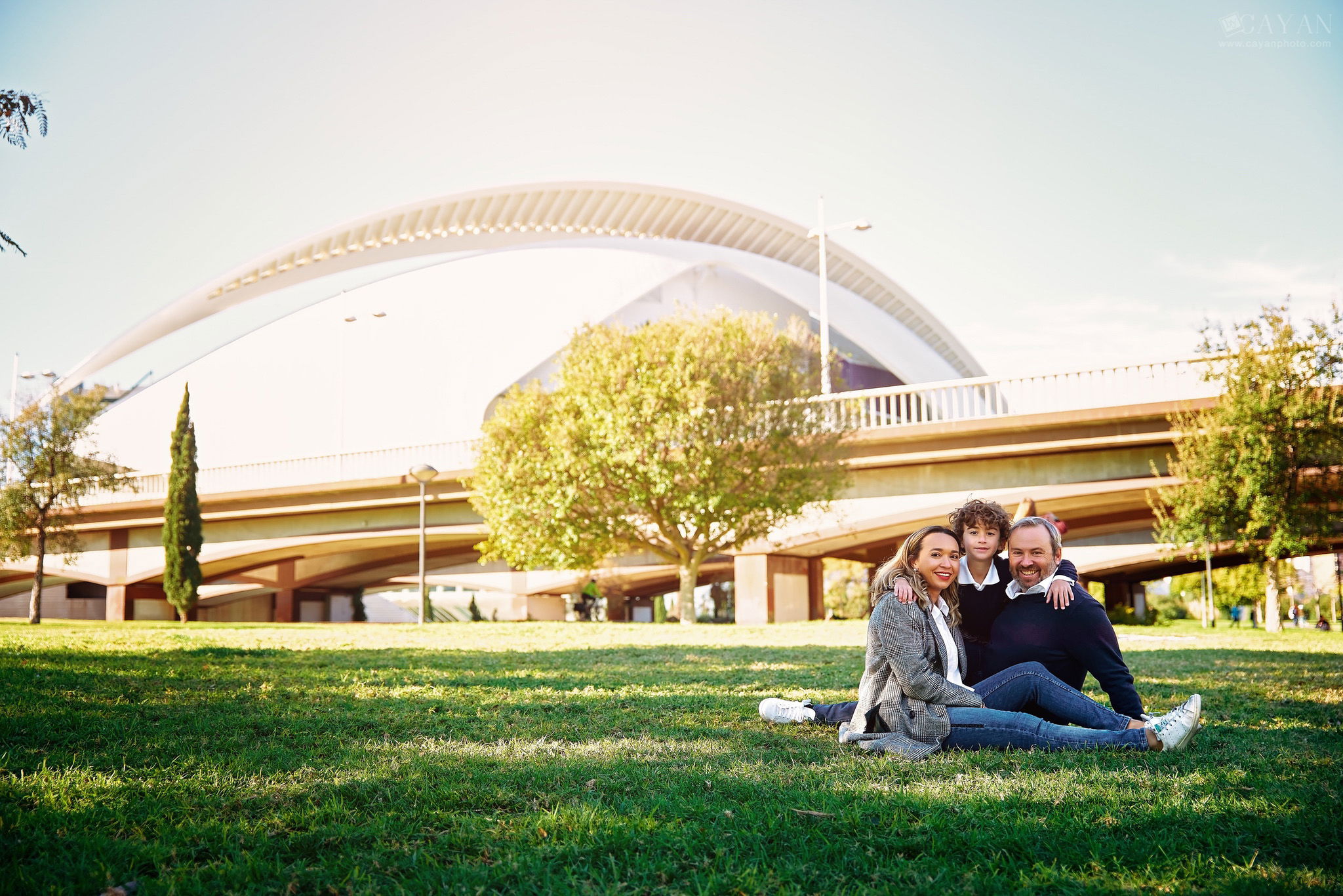 With the family Ana Sueli, Rafa & Rafinha.