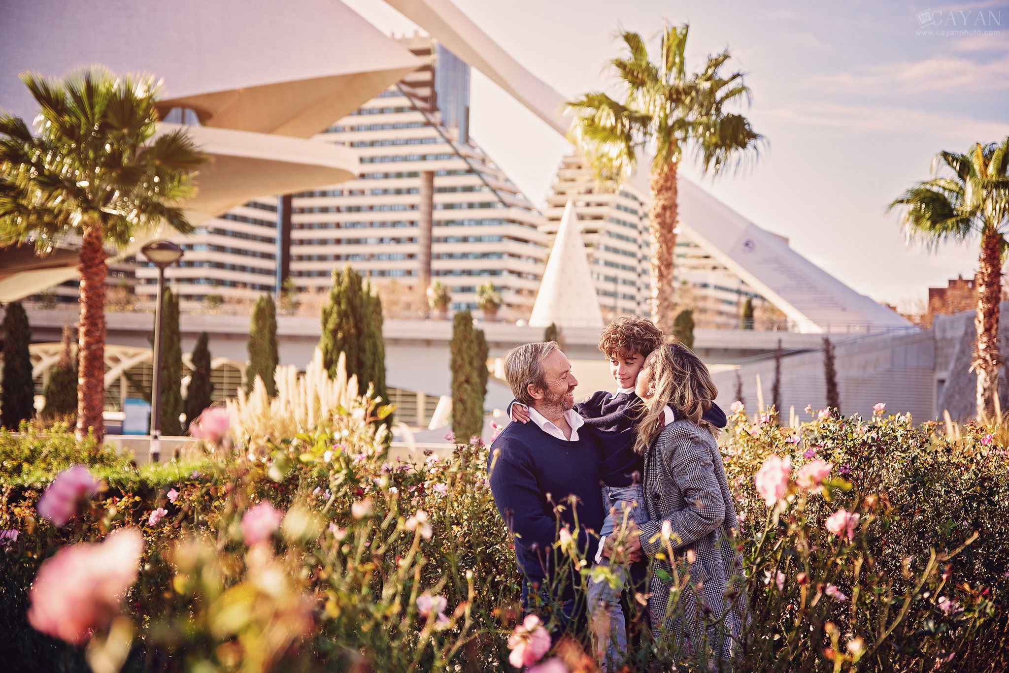 With the family Ana Sueli, Rafa & Rafinha.