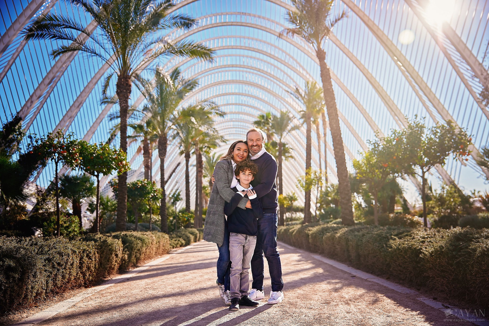 With the family Ana Sueli, Rafa & Rafinha.