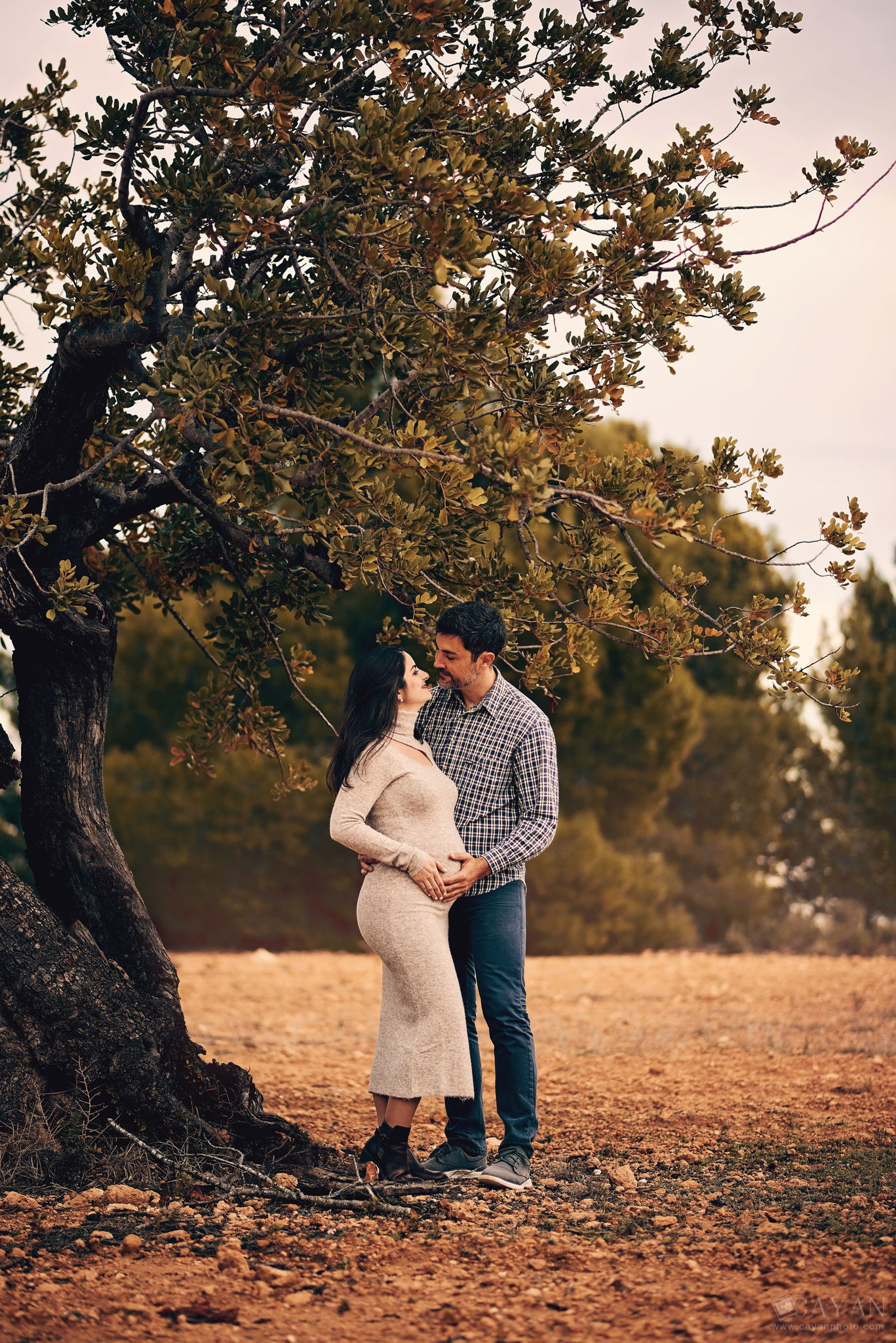With mom and dad Aline and Alejandro.