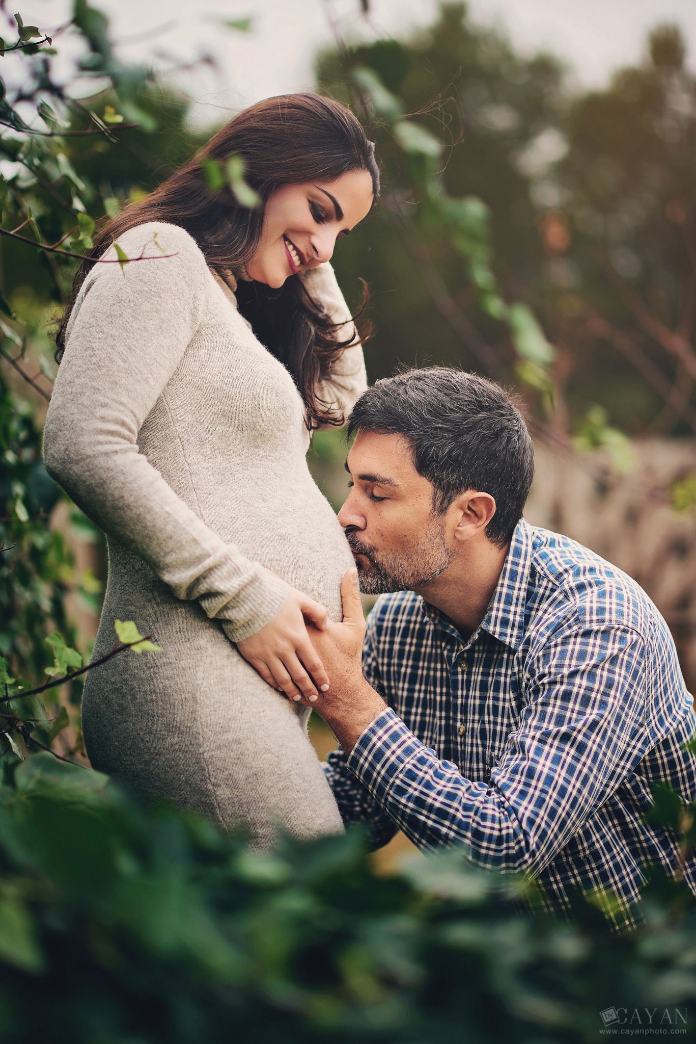 With mom and dad Aline and Alejandro.