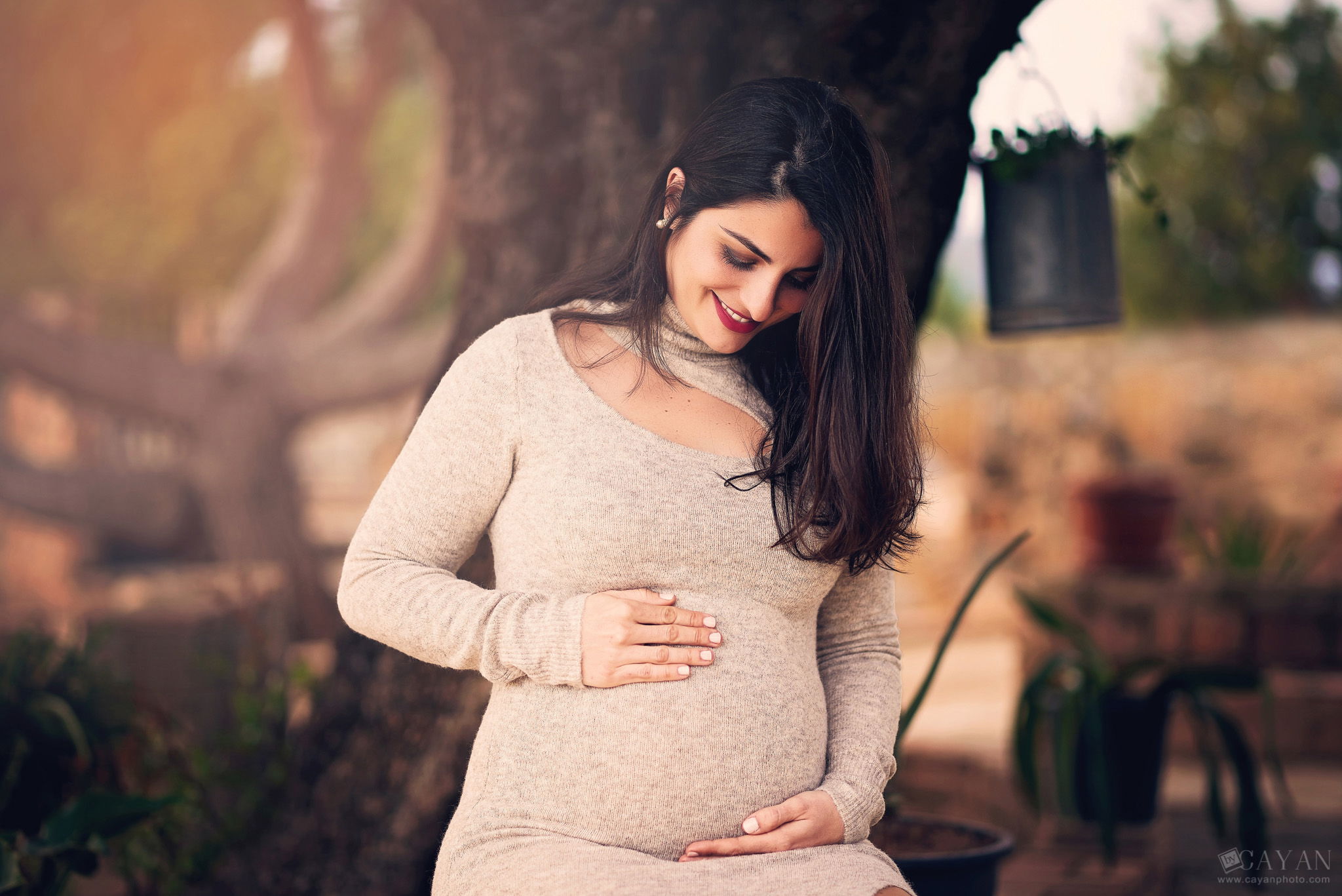 With mom and dad Aline and Alejandro.