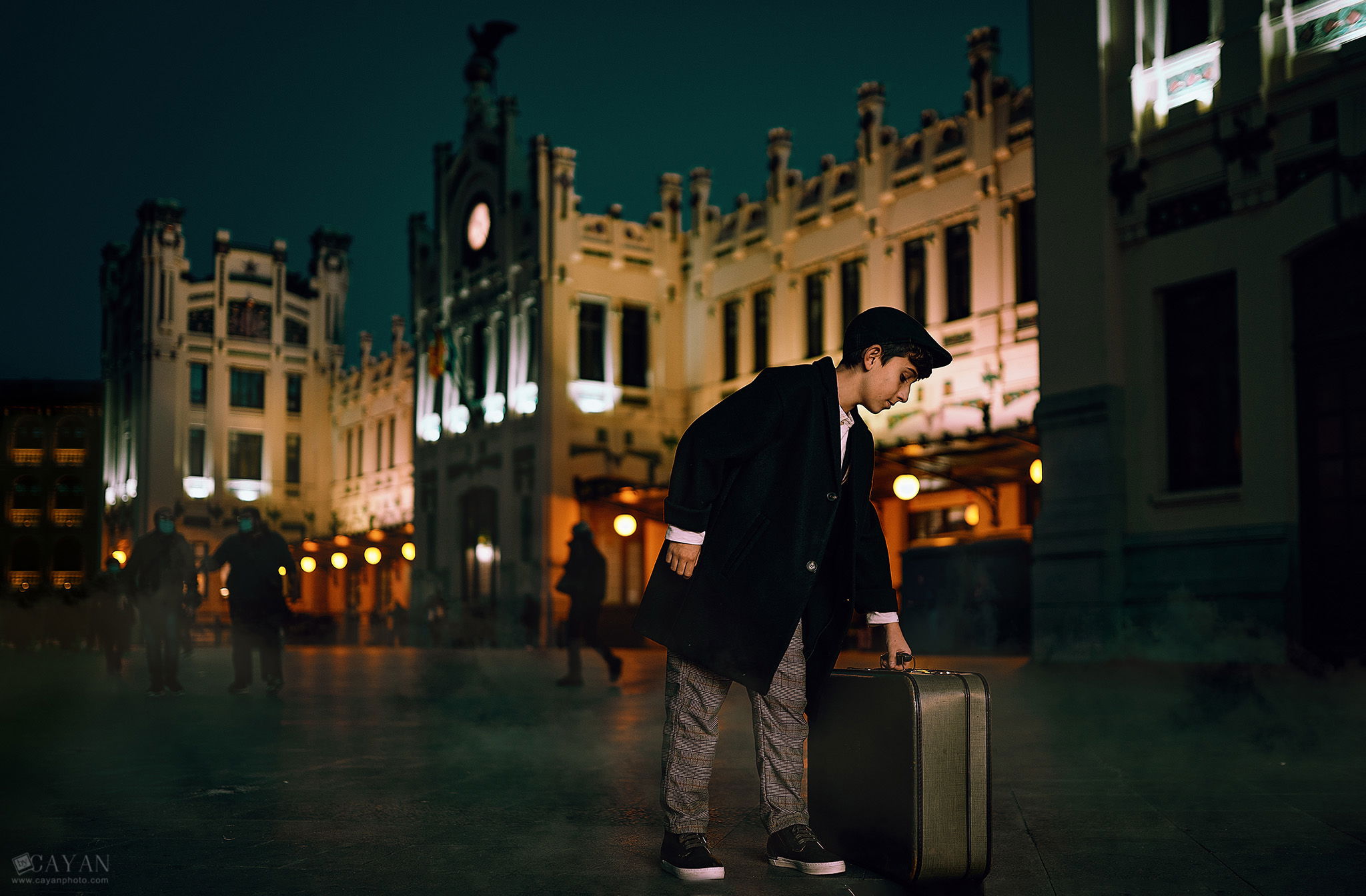 With model Dani Lligi - @ danilligi_13