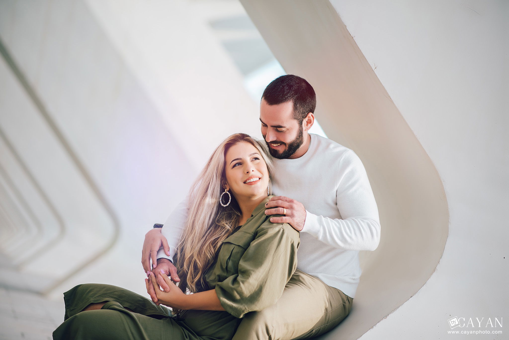 With the couple Marcelle and Felippe - @marcellelouize_