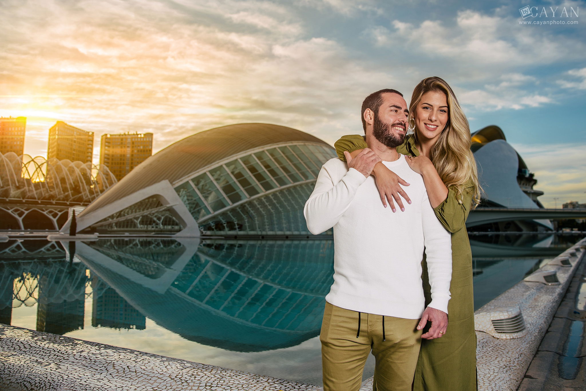 With the couple Marcelle and Felippe - @marcellelouize_