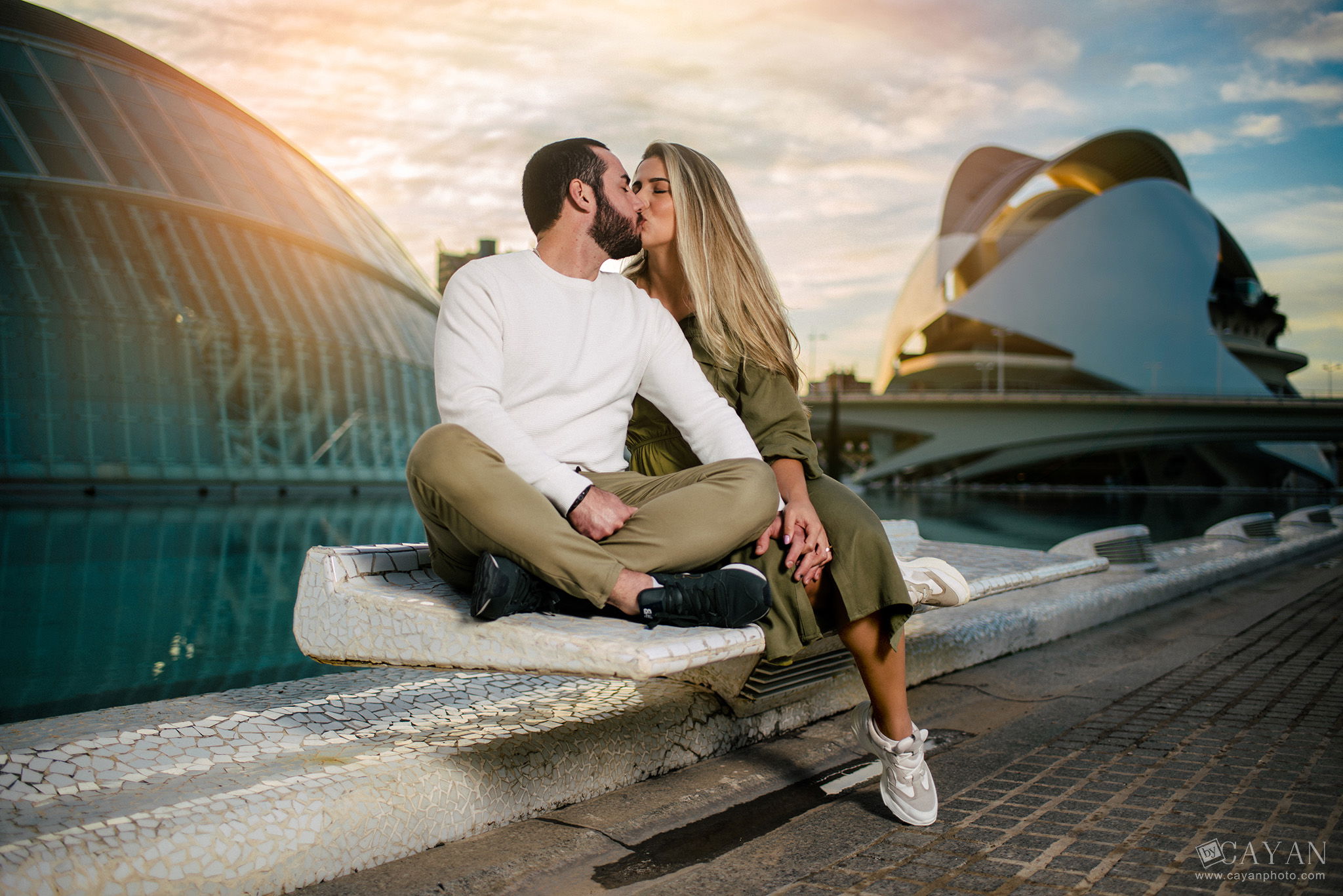 With the couple Marcelle and Felippe - @marcellelouize_