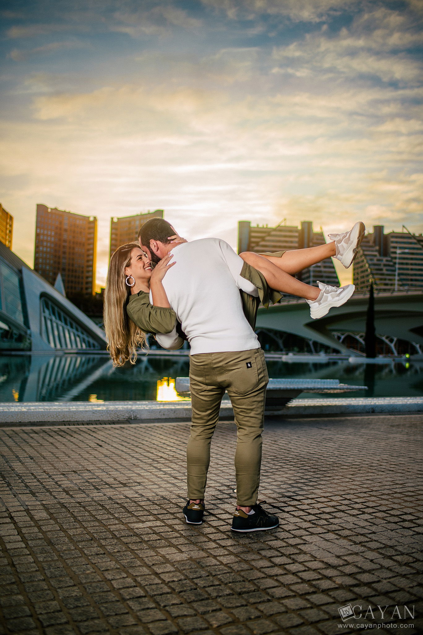 With the couple Marcelle and Felippe - @marcellelouize_