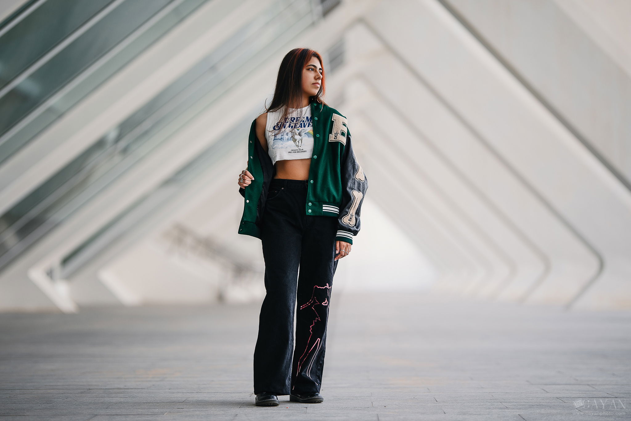 With the model Valentina - Instagram: @valeencg