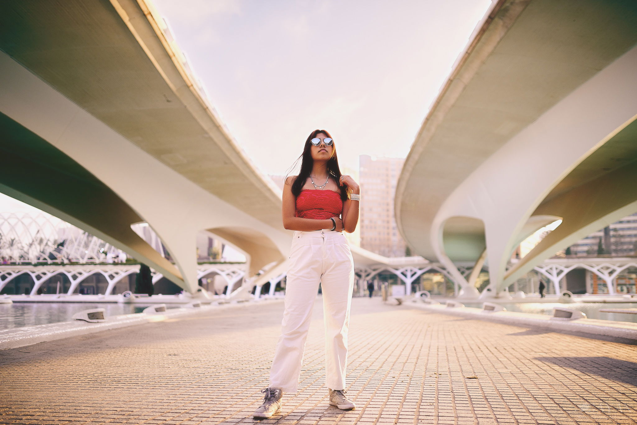 With the model Valentina - Instagram: @valeencg