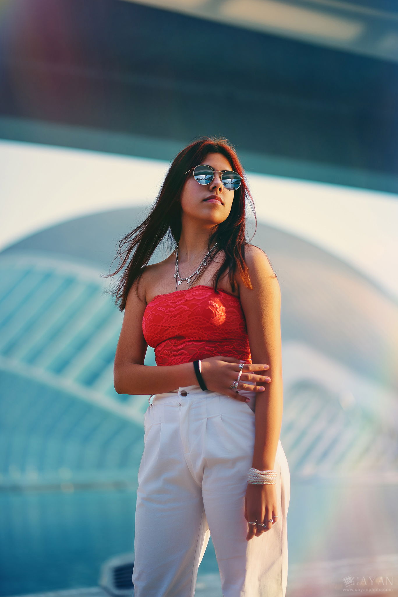 With the model Valentina - Instagram: @valeencg