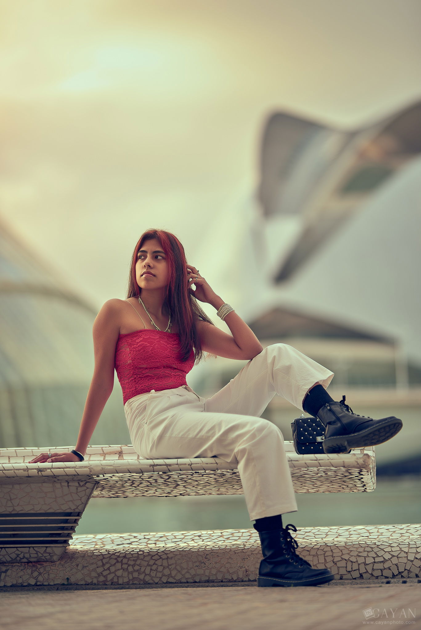 With the model Valentina - Instagram: @valeencg