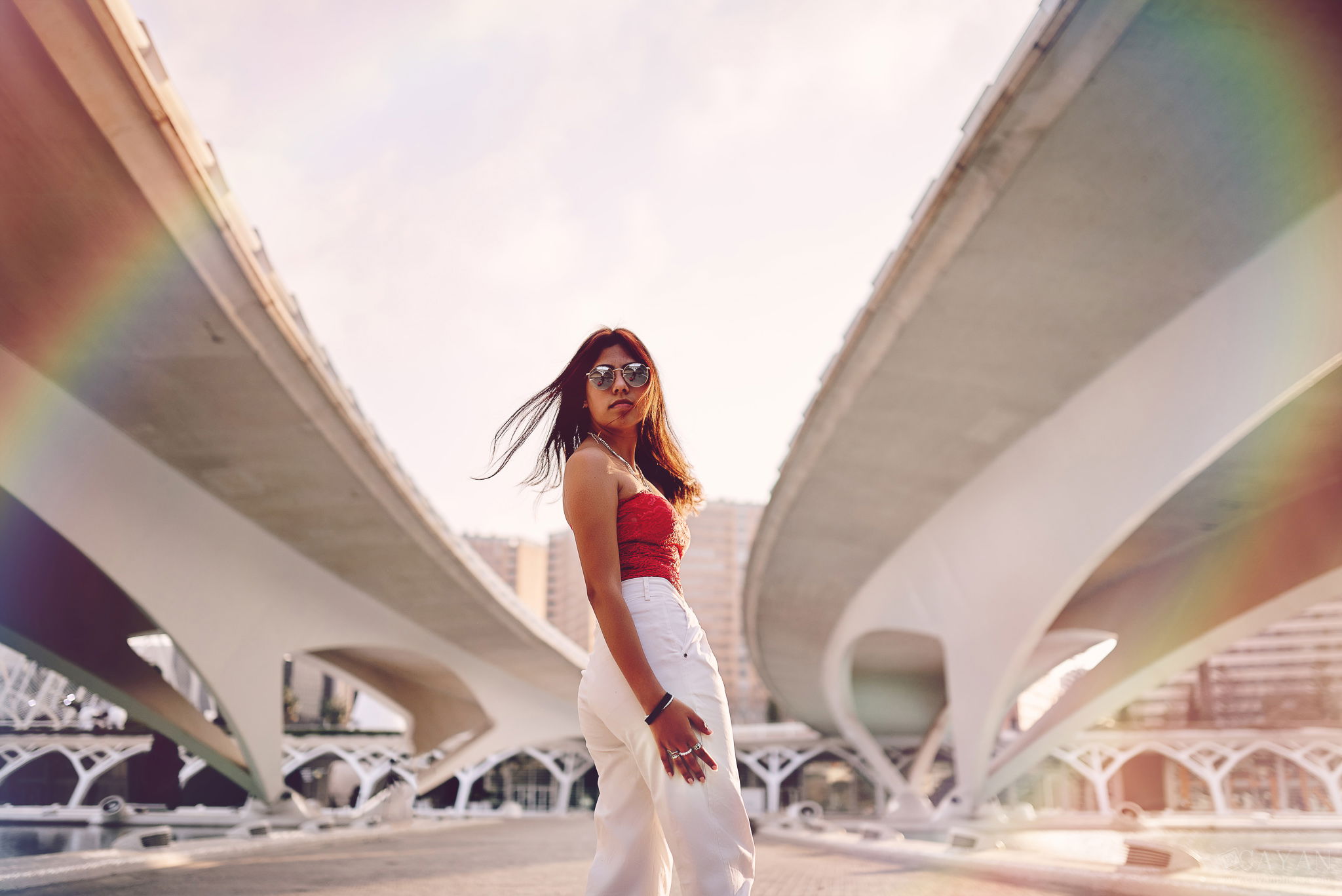 With the model Valentina - Instagram: @valeencg