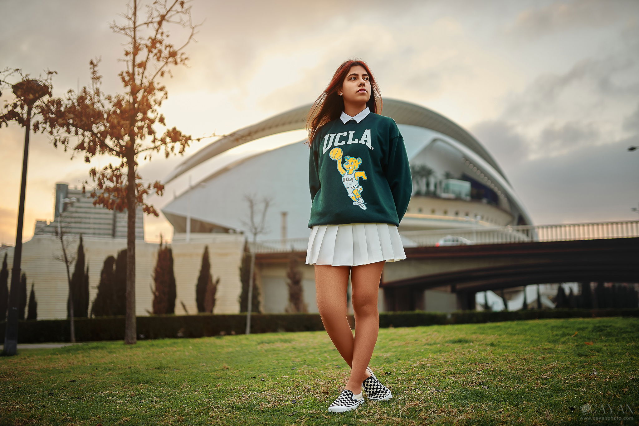 With the model Valentina - Instagram: @valeencg