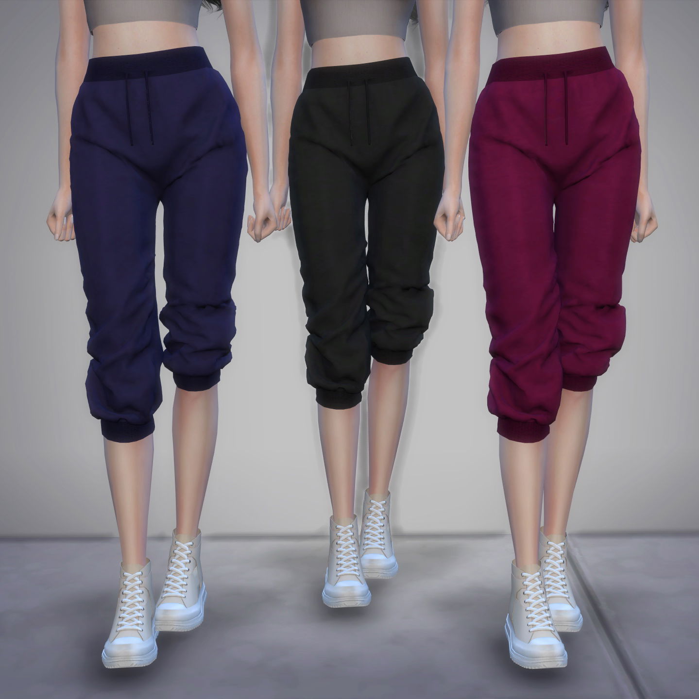 low waisted sweats