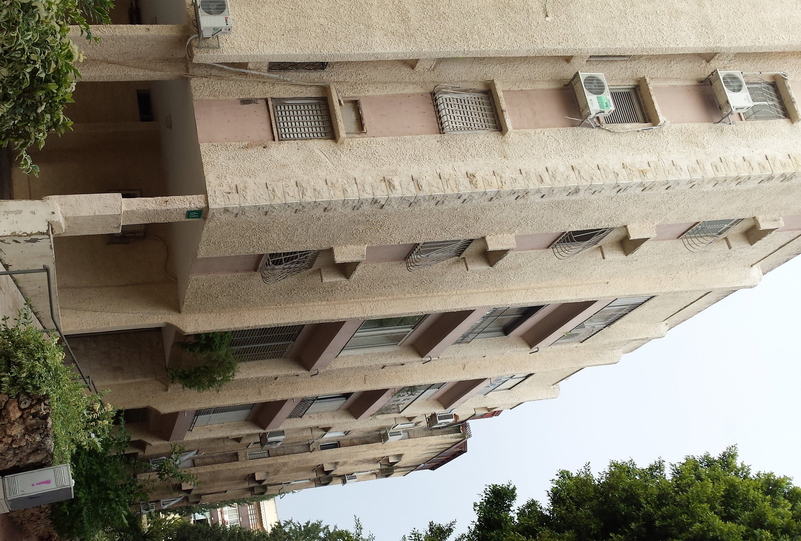 A project to build balconies in a shared building