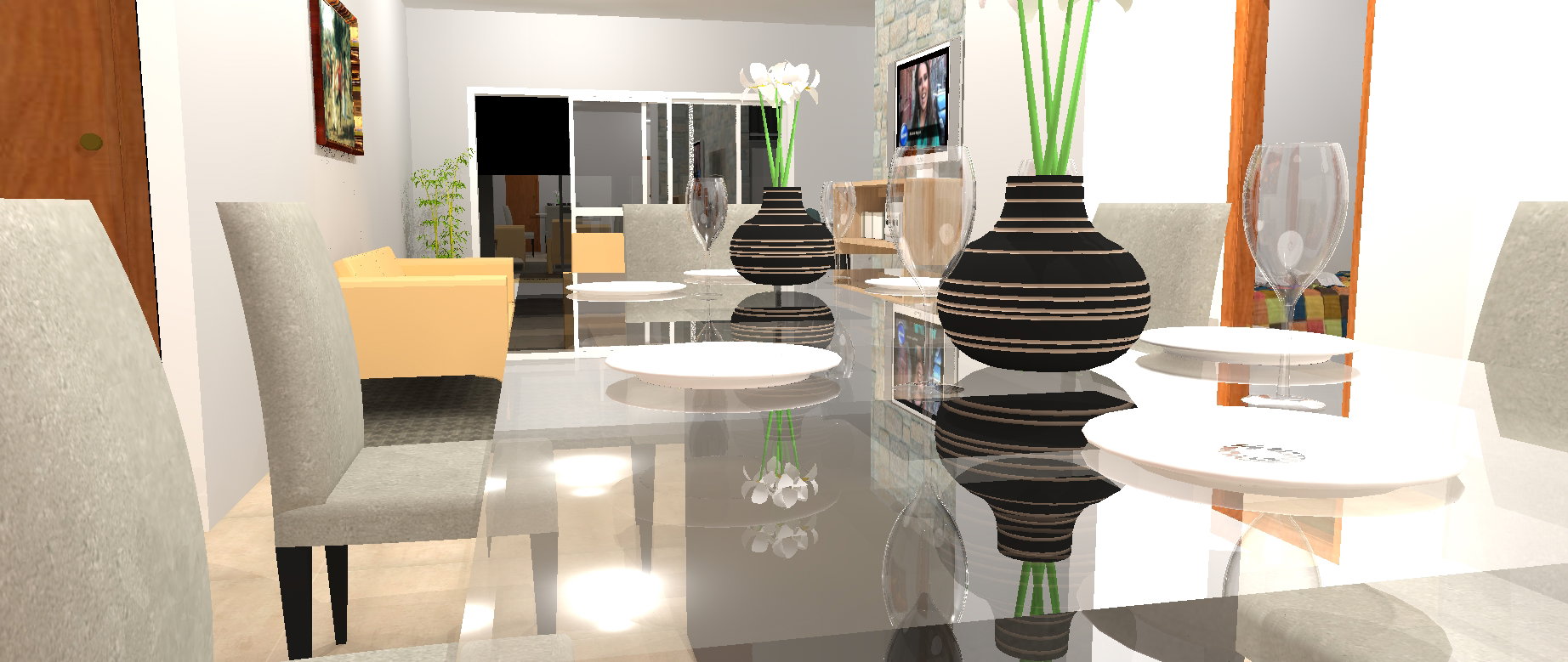 Different simulations