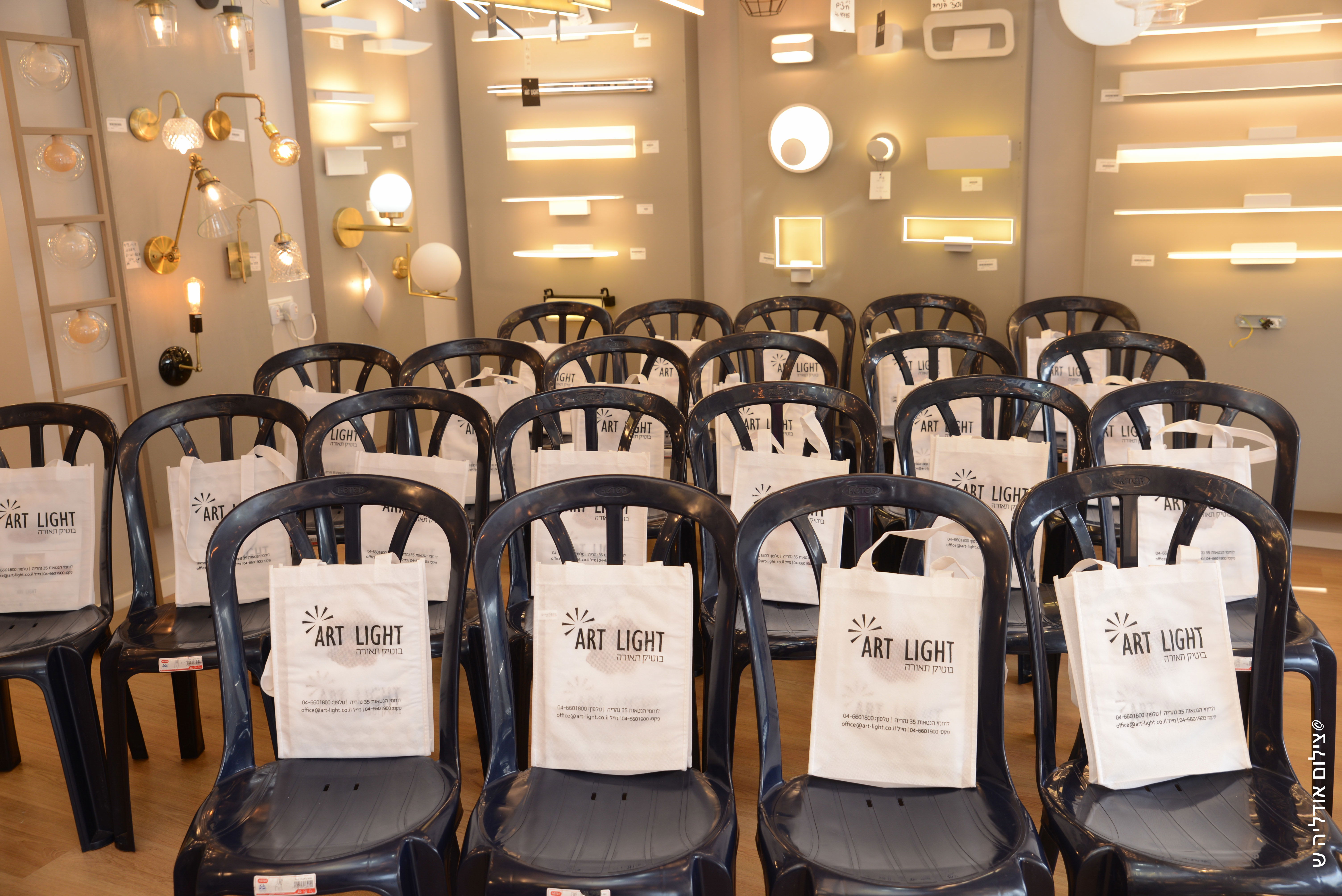 כנס מעצבים ארט לייט תאורה בשיתוף עם חברת יאיר דורם