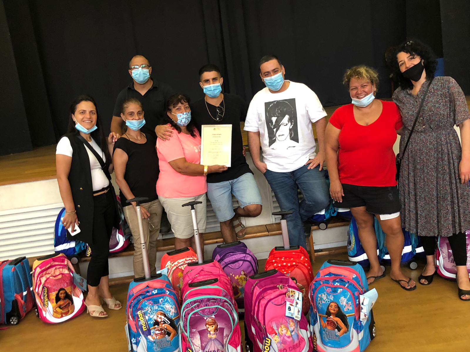 Distribution of cases to grades A and C in Tishpa