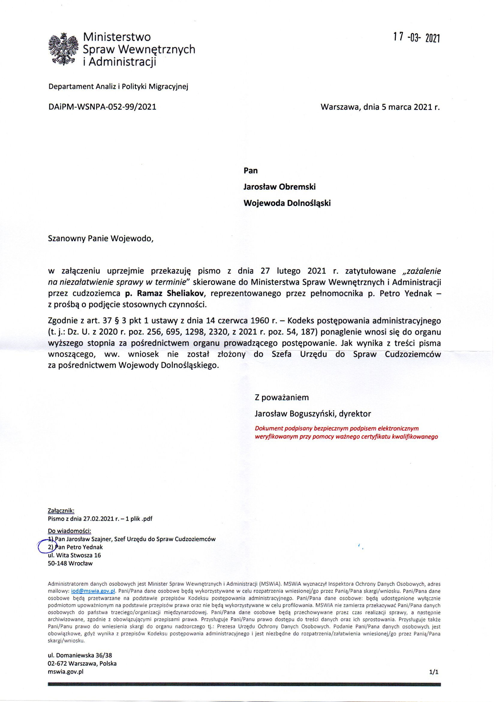 Departament Analiz i Polityki Migracyjnej