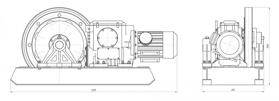 Winch scheme LPK-10