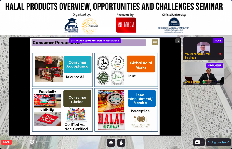 主題一：《清真市場概述》马来西亚及全球清真产品市场机会 Halal industry: Market Opportunities in Malaysia & Globally