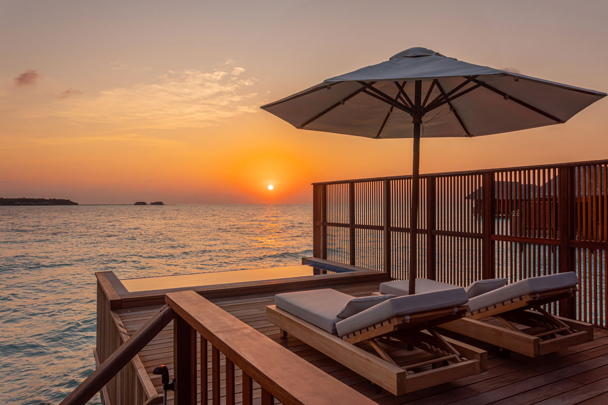 فيلا مياه كبيرة بحمام سباحة