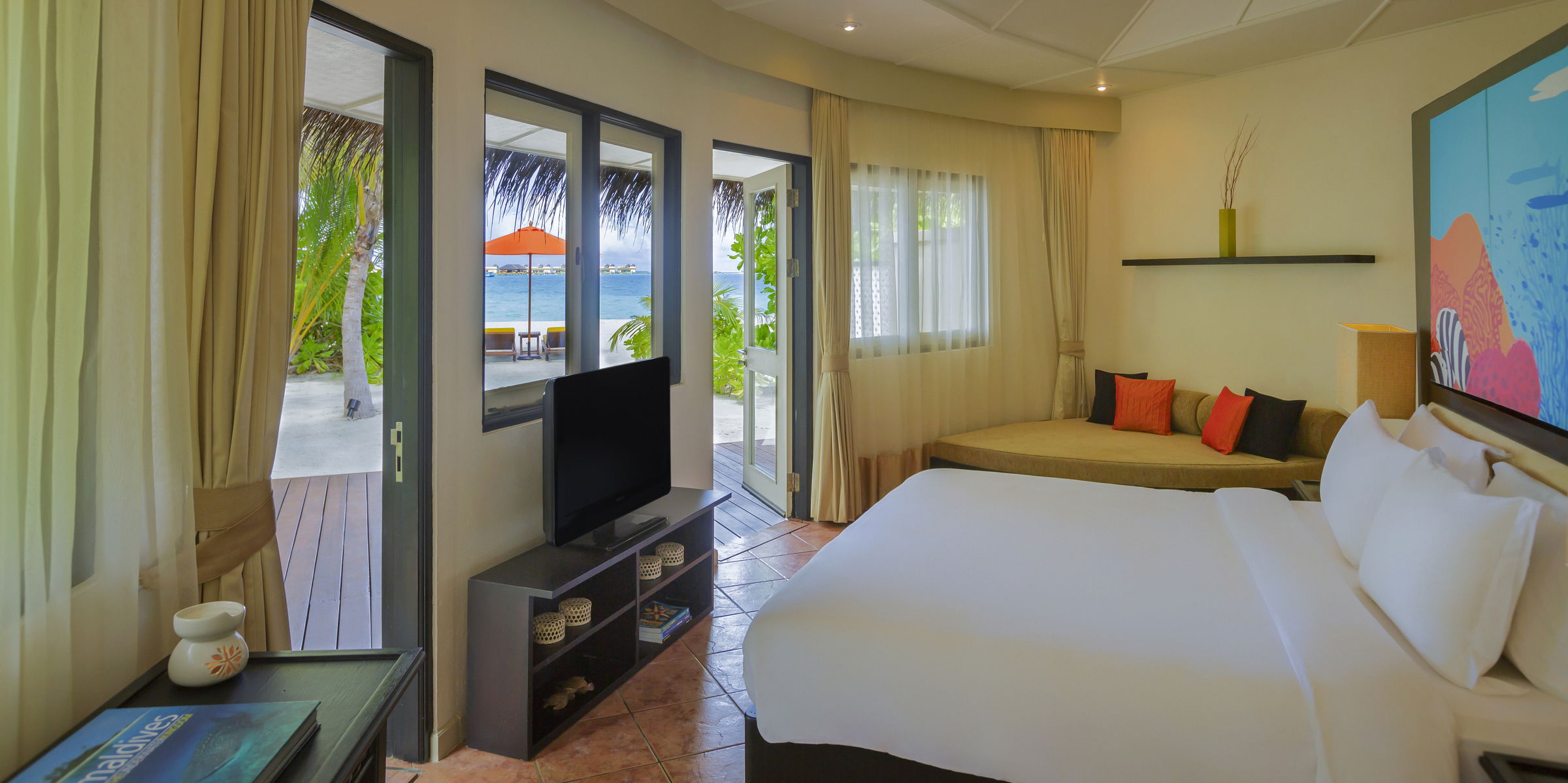 فيلا بحوض سباحة من غرفتي نوم Velavaru