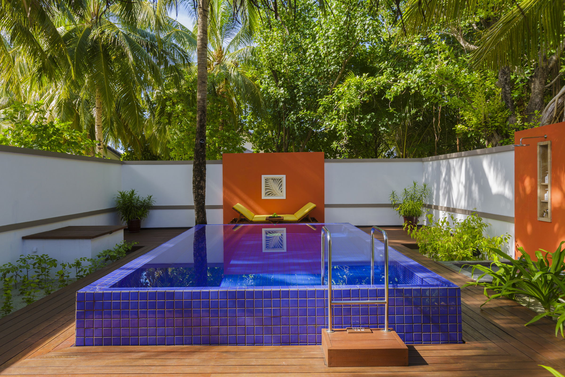 فيلا بحوض سباحة من غرفتي نوم Velavaru