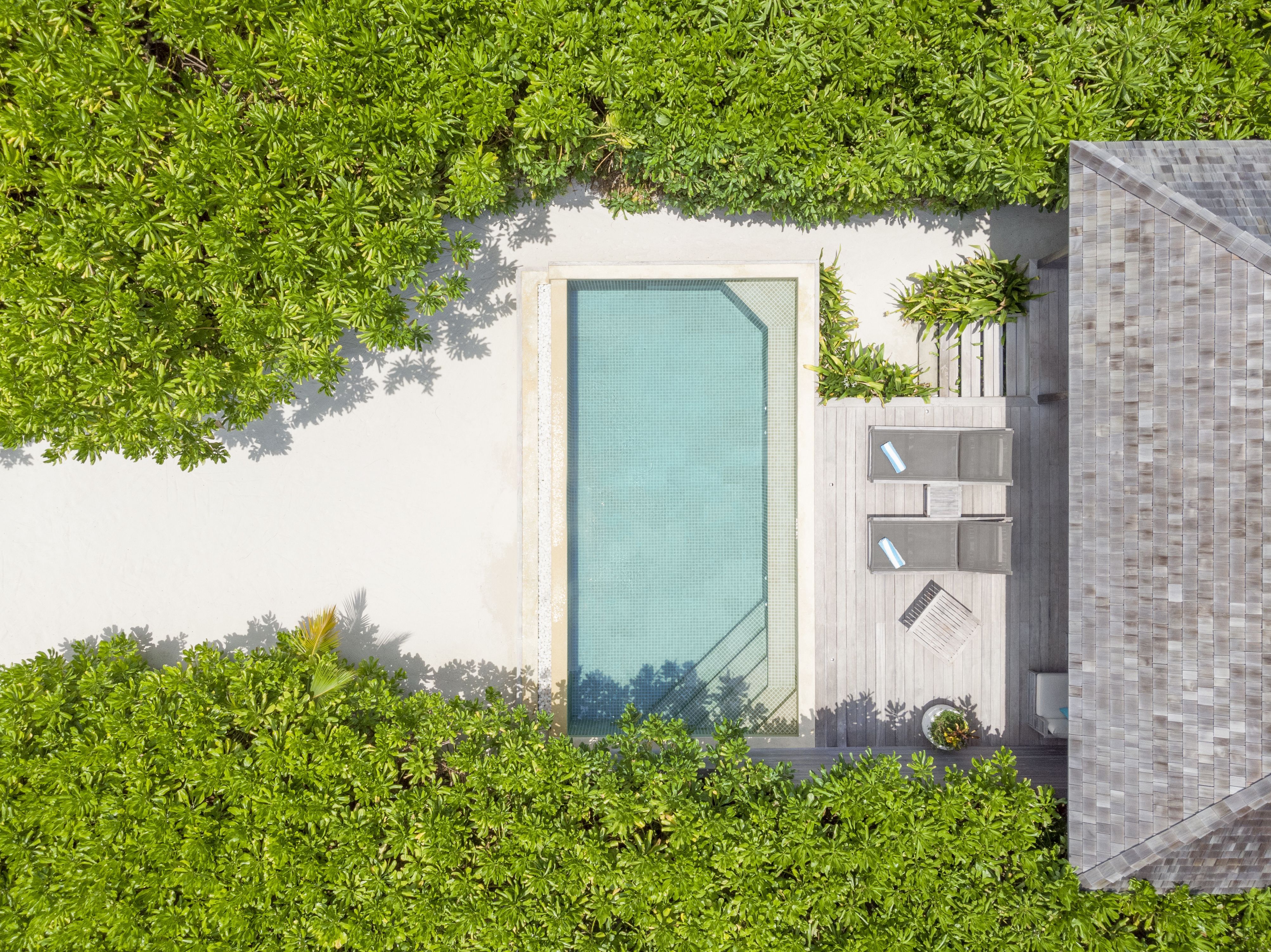 فيلات حمام السباحة الشاطئية - 132 متر مربع