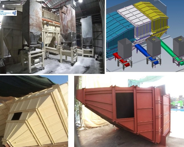 ❑ Siloprojekt zur Lagerung von Fertigprodukten, 2019