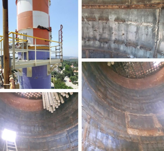 ❑ Renovierung des Produktionsturms, 2017: