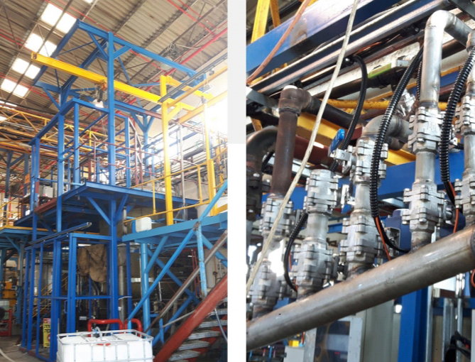 15 Edelstahl 15K Liquid Production Tool Project, 2016: